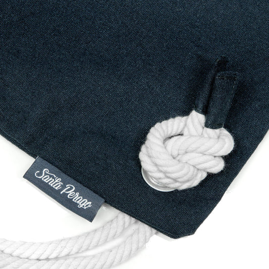 Turnbeutel Schwarz aus Baumwolle
